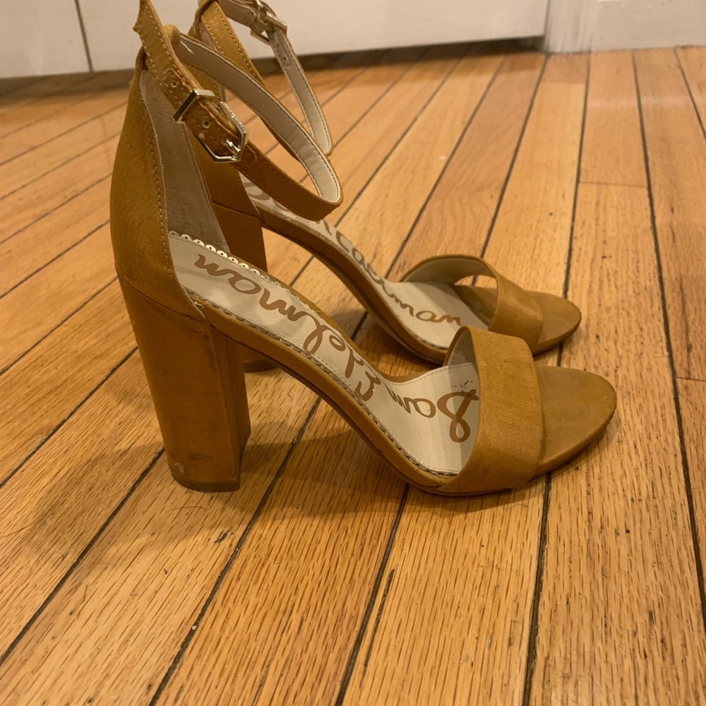 Sam Edelman yellow heels